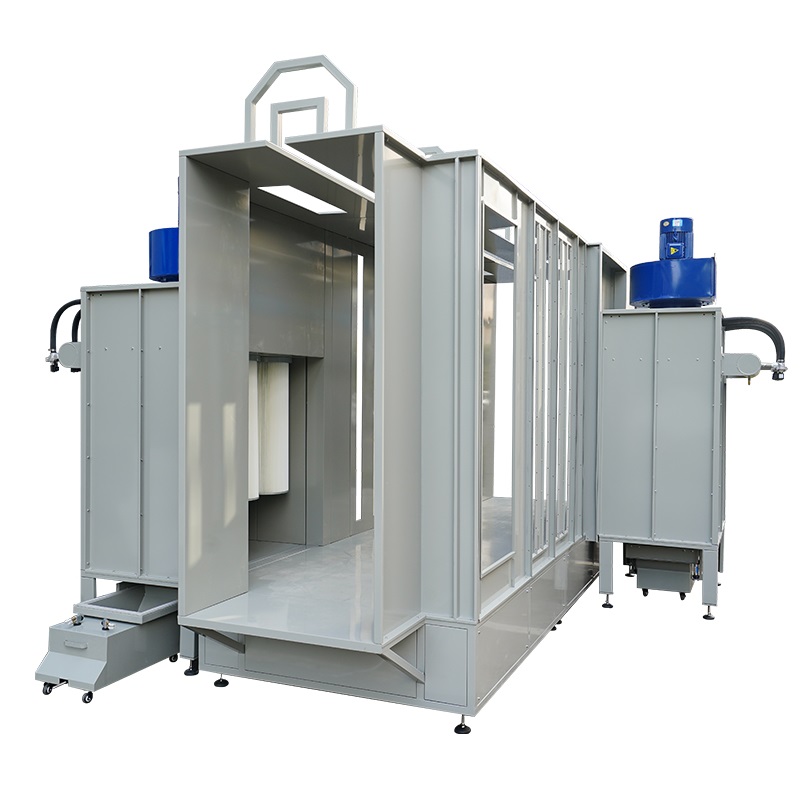 automatic powder booth system
