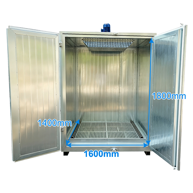 electric powder coating oven