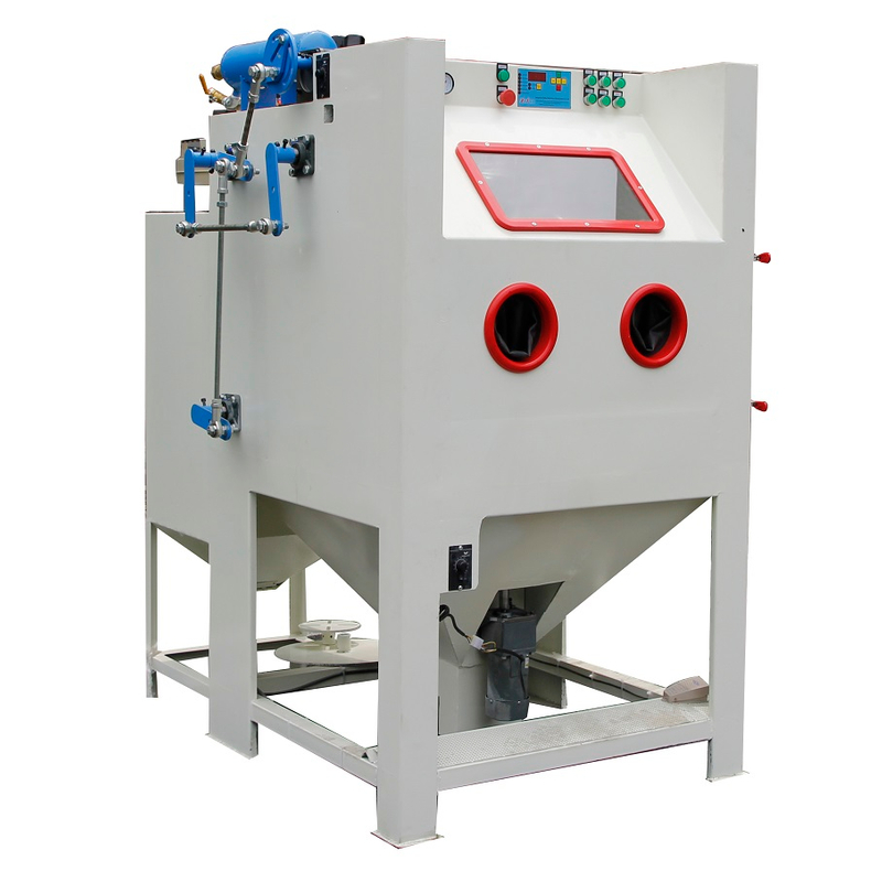 Automatic Turntable Sandblasting Cabinet Buy Automatic Sandblasting