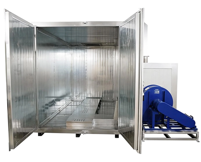 gas heated powder coating oven