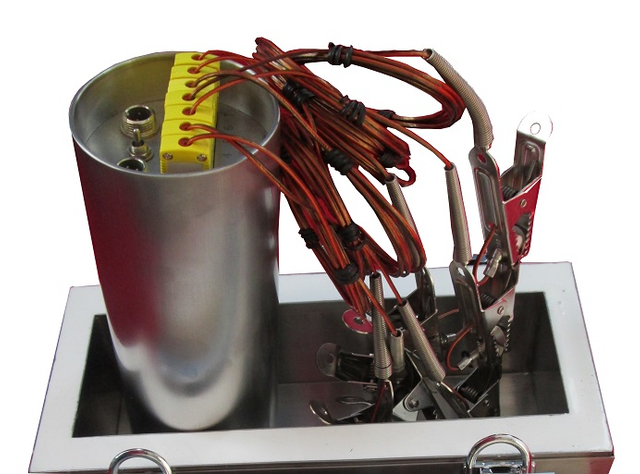 Temperature Profiling for Powder Coating Oven Colo-SMT-7