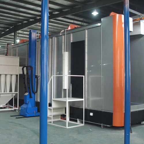 How the powder coating booth cyclone recovery system work