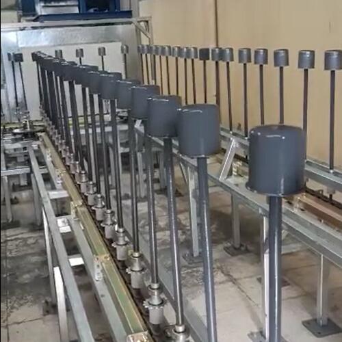 powder coating line for cups