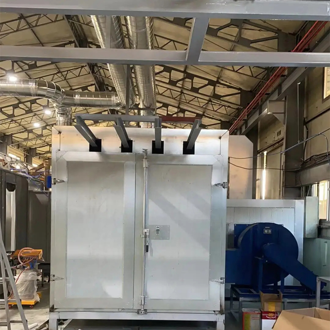 7m Aluminium Profile Powder Coating Oven