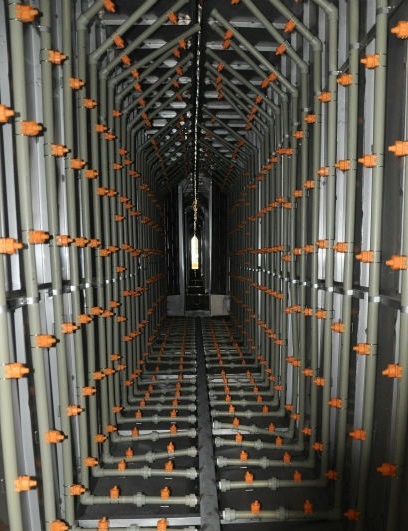 spraying washing pretreatment