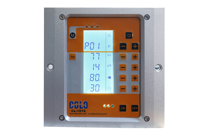 powder coating gun control