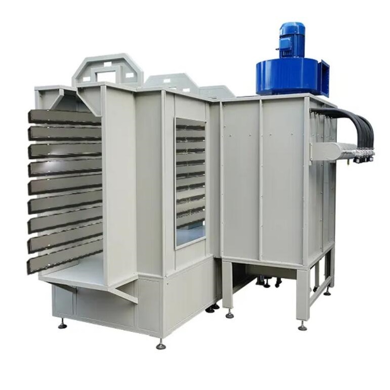 manual powder coating booth 