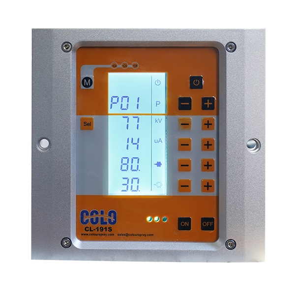 powder coating gun control