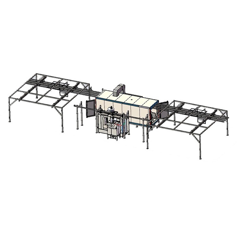 Manual Powder Coating Conveyor Line
