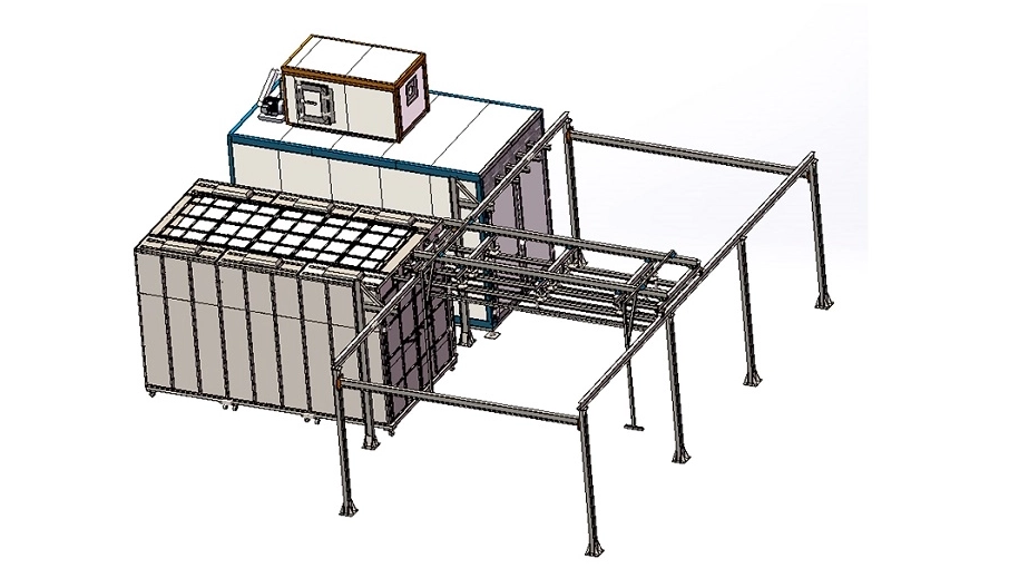 manual powder coating line 2