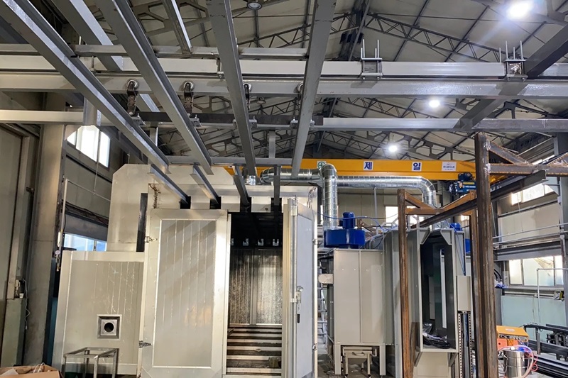 powder coating oven system