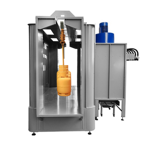 Automatic Powder Coating Booth for Cylinder