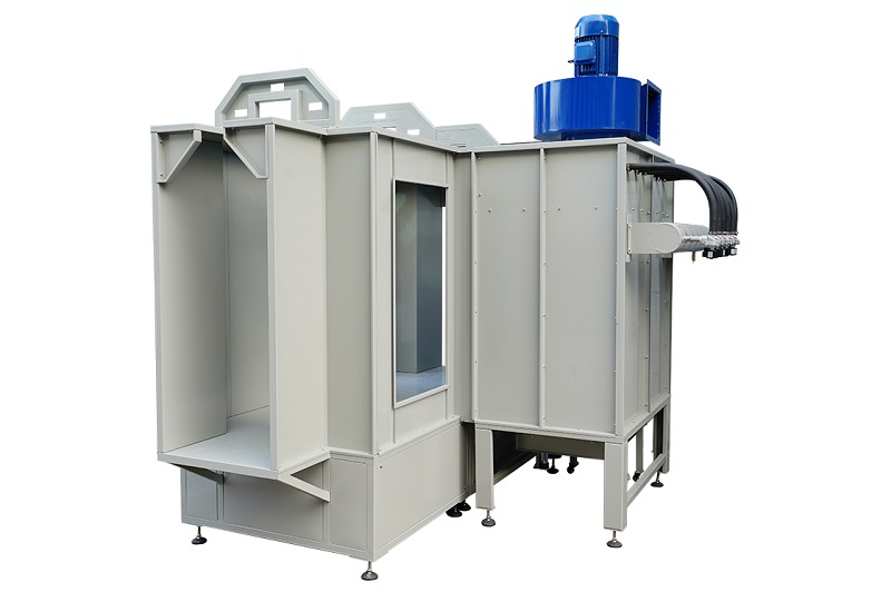 Pass Through Powder Coating Booth