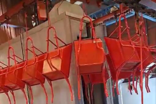 Fully Automatic Powder Coating Line with Spraying Pretreatment (in Argentina)