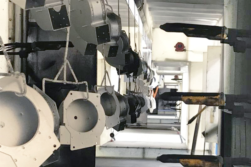 Automatic Powder Painting Line for Motors (in Mexico)