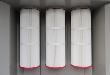 powder booth filter