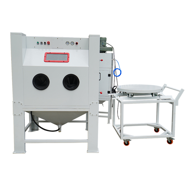 Turntable Sandblasting Cabinet