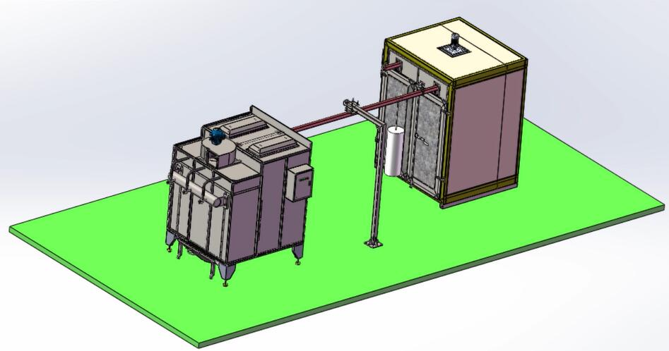 Powder Coating Equipment for Fire Hydrants