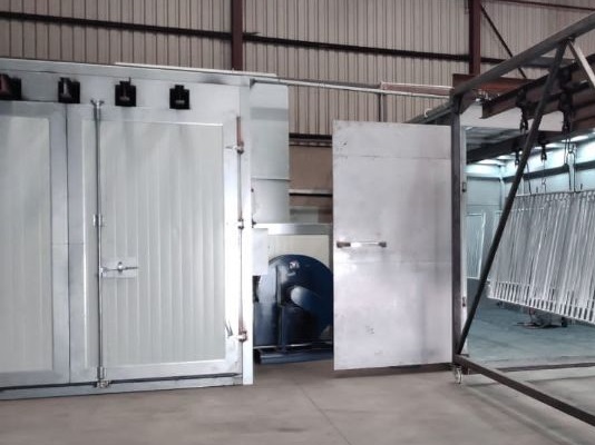 Track Powder Coating Oven 1