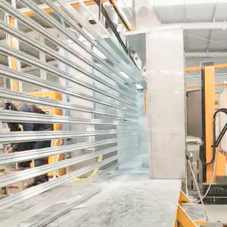 Automatic powder coating Aluminium Profiles