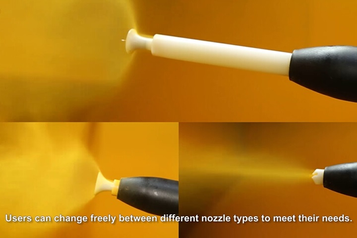 powder spray nozzles