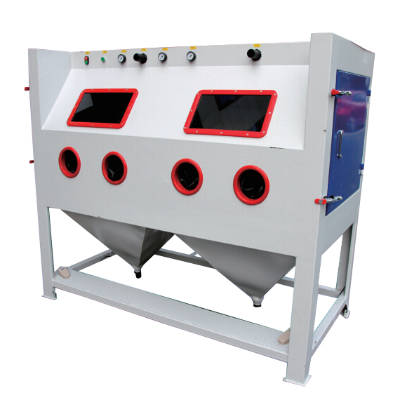 Manual Multistation Sandblasting Cabinet 