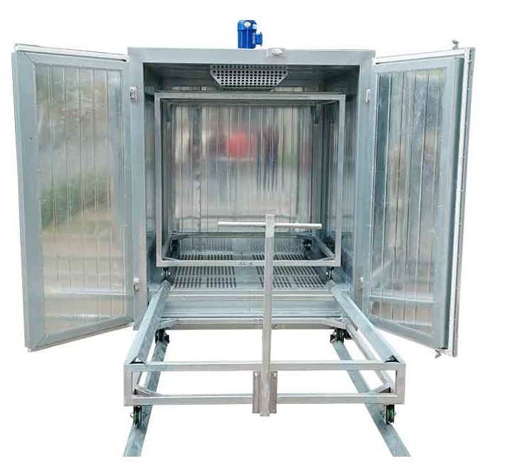 powder coating curing oven