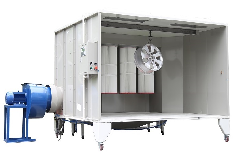 Manual Powder Coating Spray Booth