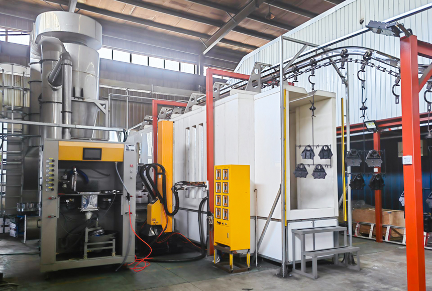Fast Color Change Solution for Automatic Powder Coating Line