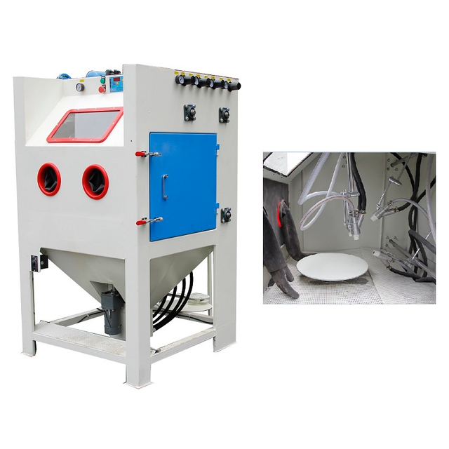 Automatic Turntable Sandblasting Cabinet
