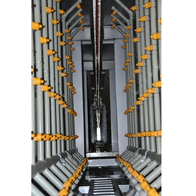 Powder Coating Pretreatment - Spraying Tunnel