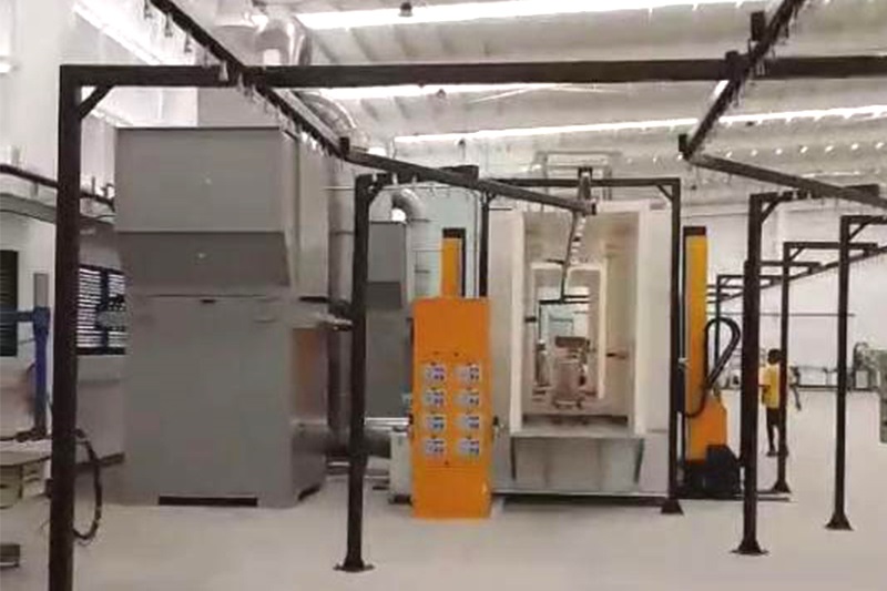 Fully Automatic Powder Coating Line for Metal Cabinets (in The Philippines)