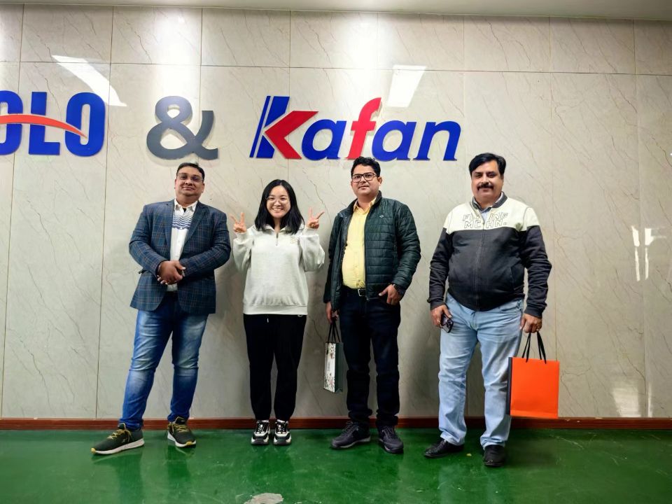 India Customer Visit COLO interested in Automatic Powder Coating Booth