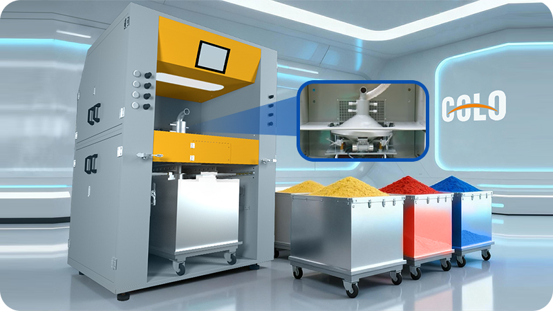 powder managemet equipment