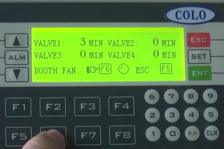 Powder Coating Booth PLC Control