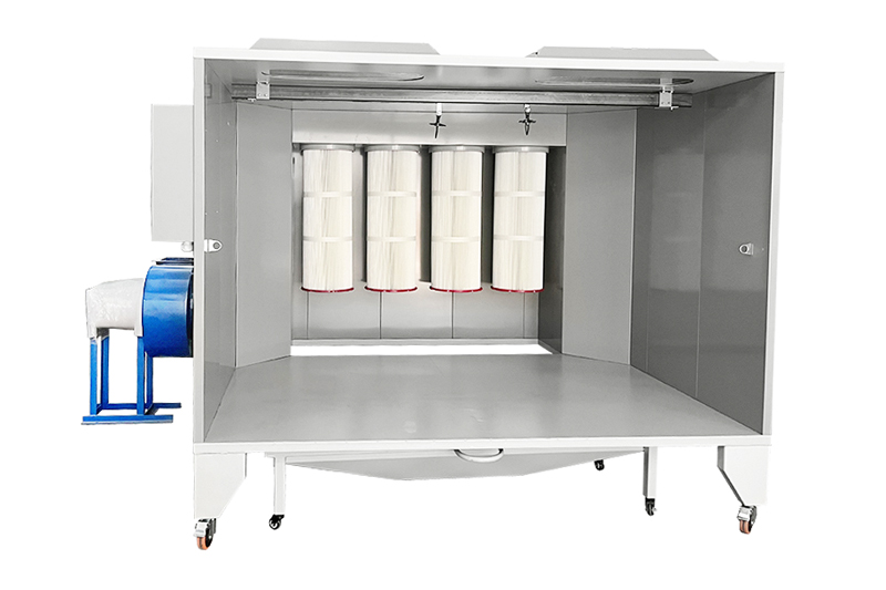 powder coating spray booth