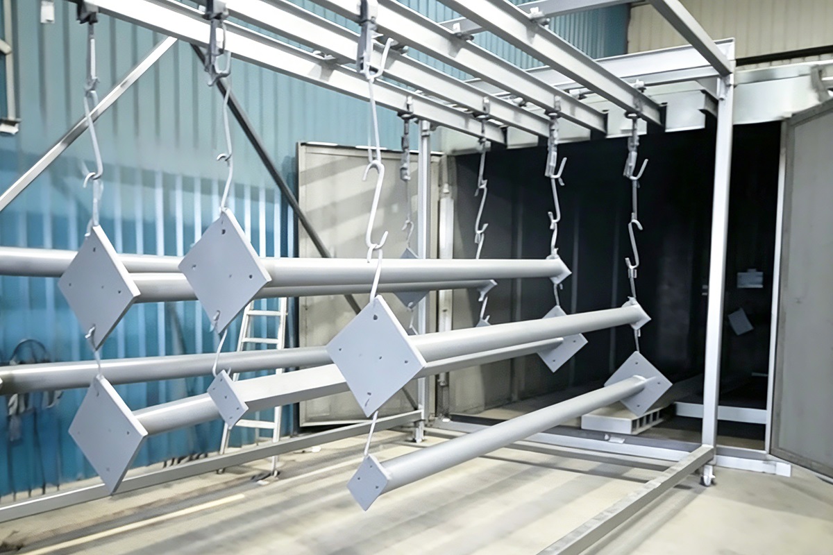 powder coating batch oven