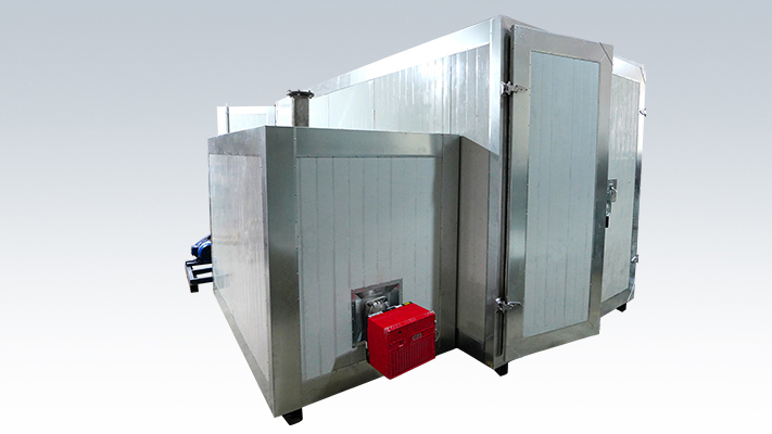 gas/diesel powder coating oven 