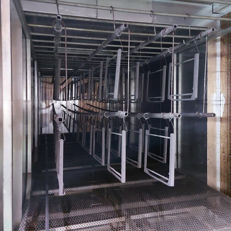 Manual Powder Coating System for Steel Frames