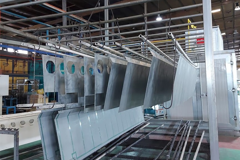 Industrial Powder Coating Oven System