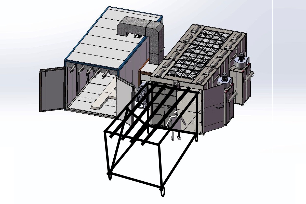 Manual Powder Coating Plant
