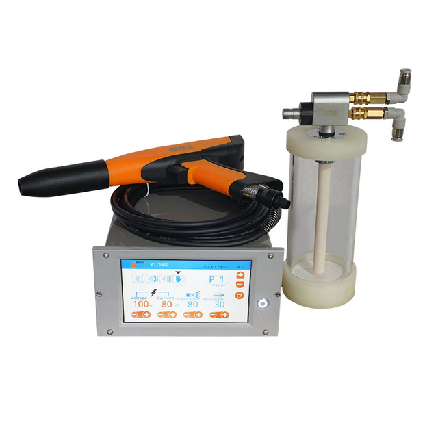 Touch Screen Portable Powder Coating Gun System COLO-200S-TB
