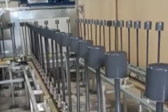 Ground Rail Automatic Powder Coating Line for Cups