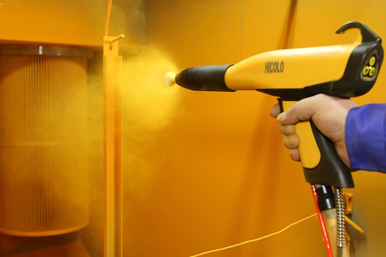 powder spray gun