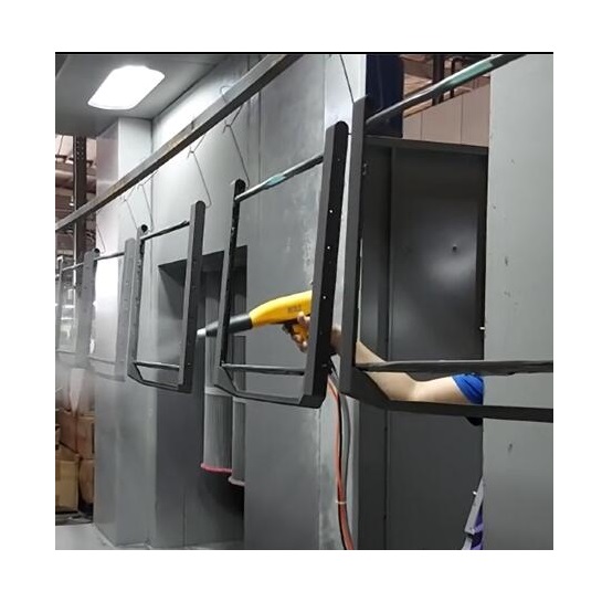 powder coating metal frame
