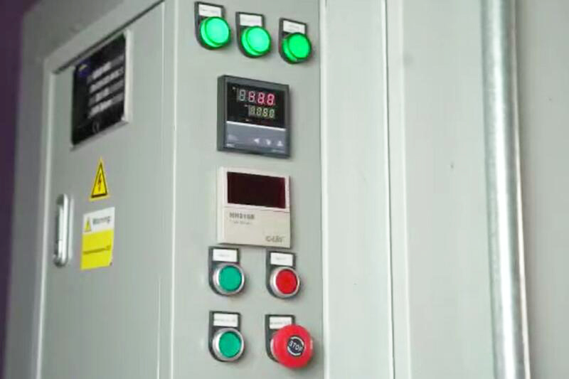 powder coating oven control