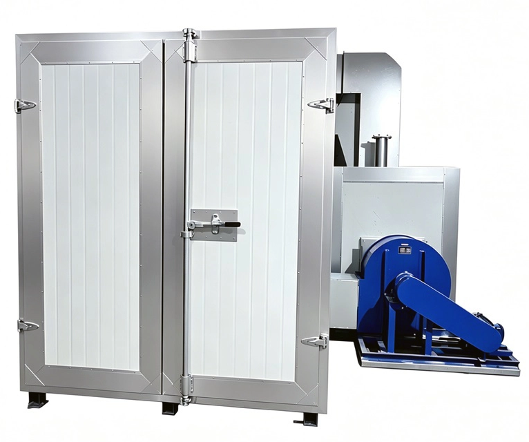 gas powder coating oven