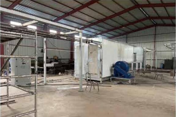 Track Type Powder Coating Oven