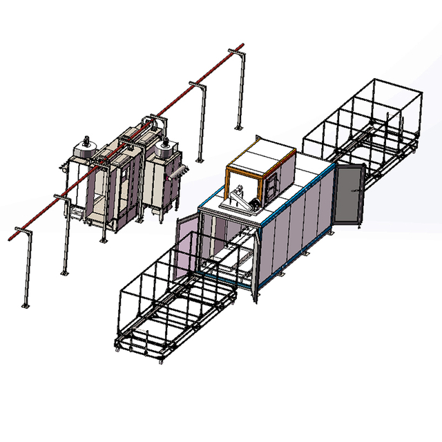 Manual Batch Powder Coating Plant