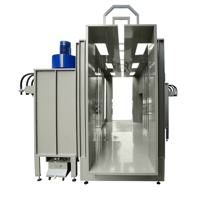 Semi-automatic Powder Coating Line for Aluminum Profiles